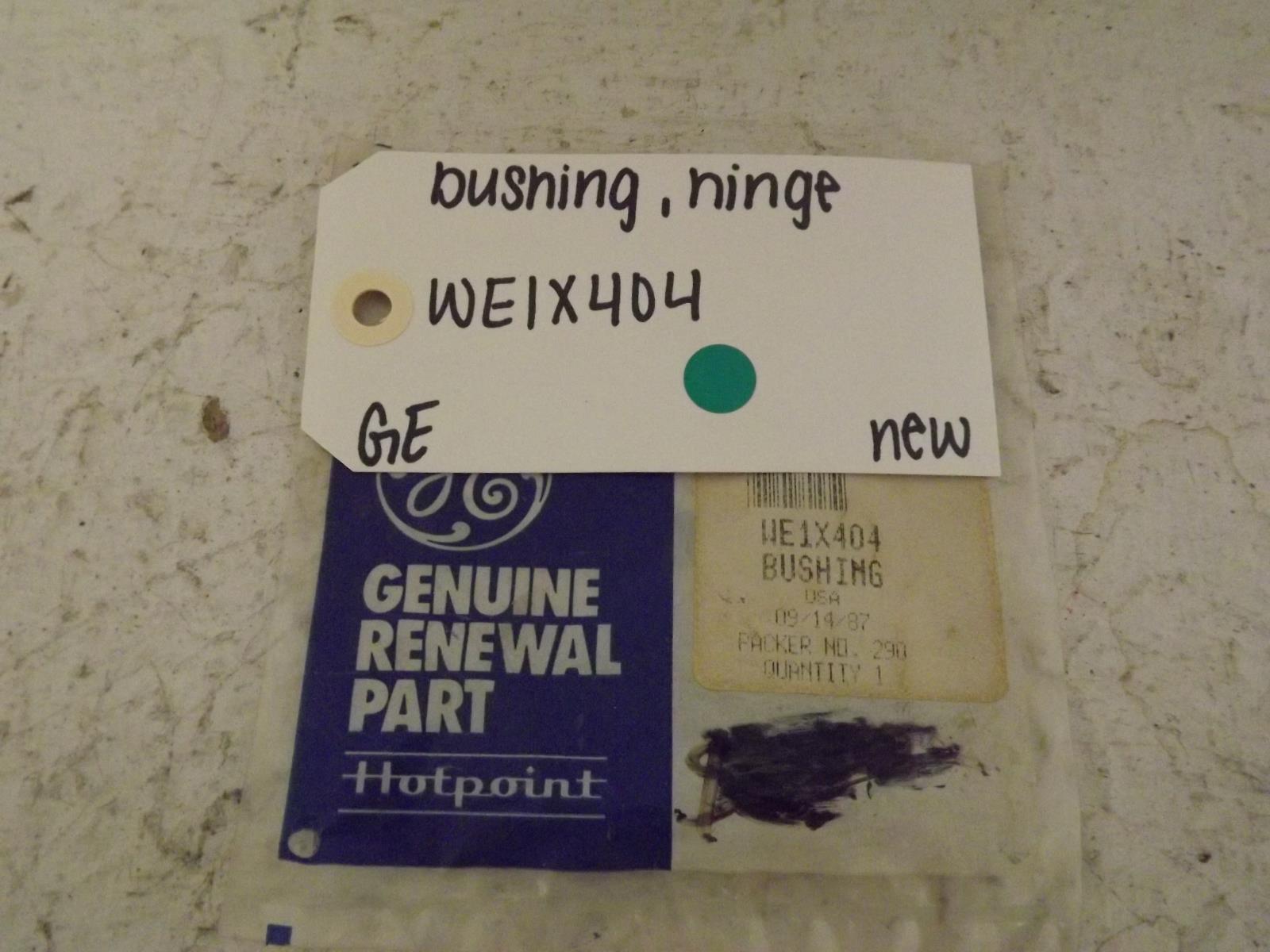 GE Dryer WE1X404 Bushing, Hinge New GE Dryer WE1X404 Bushing, Hinge New